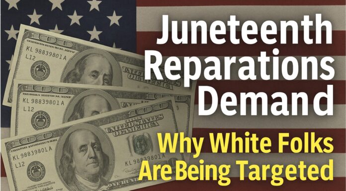Juneteenth Reparations Demand: Why White Folks Are Being Targeted Juneteenth Reparations Demand