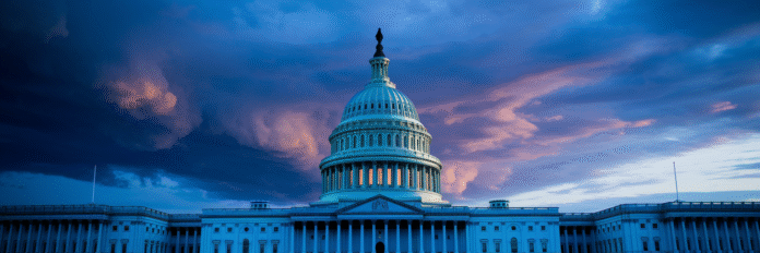 U.S. Capitol Building at dawn