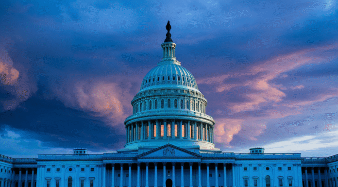 Inside the Democratic Deal That Reopened the Government U.S. Capitol Building at dawn