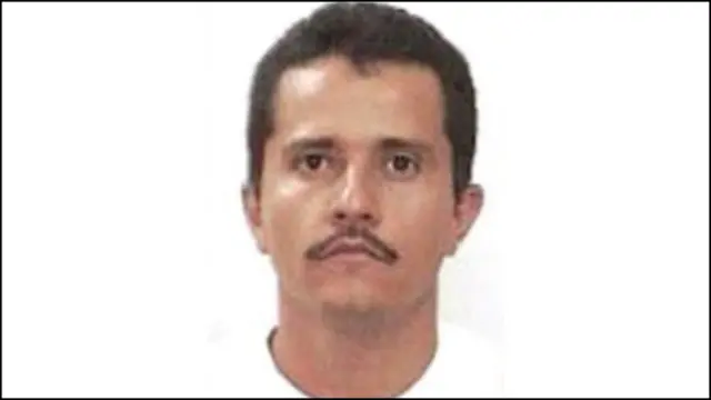Headshot of cartel leader El Mencho